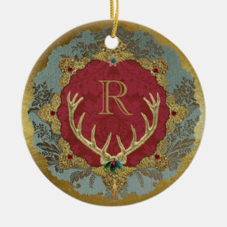 Dresden 'Lordly' Ceramic Monogram Ornament セラミックオーナメント