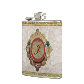 Dresden 'Noblesse' 6 oz. Romantic Flask フラスク (左)