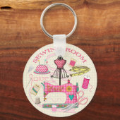 Dress Makers, Sewing Room Key Ring キーホルダー (正面)