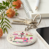 Dress Makers, Sewing Room Key Ring キーホルダー (側面)