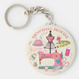 Dress Makers, Sewing Room Key Ring キーホルダー