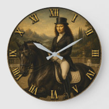 Dressage Funny Mona Lisa Horse Lover Gift