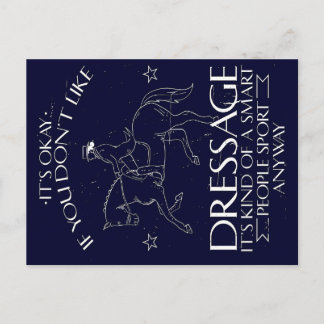 Dressage Rider  Horse | Lover gift シーズンポストカード