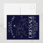 Dressage Rider Horse | Lover gift シーズンポストカード (正面/裏面)