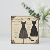 Dressed to Impress: LBDカード 招待状 (スタンド正面)