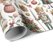 Dressed-Up Mice and Baubles ラッピングペーパー (ロールコーナー)