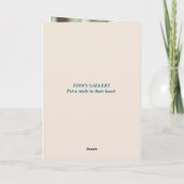 DRESSED UP PUP BIRTHDAY CARD サンキューカード (裏面)