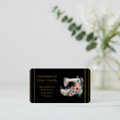 Dressmaker Bridal Gowns Grad Gowns Business Card 名刺 (スタンド正面)