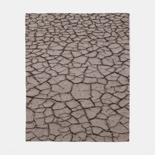 Dried soil フリースブランケット (正面)