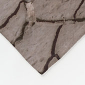 Dried soil フリースブランケット (角)