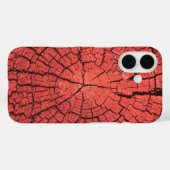 Dried Tree Log Cutaway Pinkish Red Wood Photo Case-Mate iPhoneケース (裏面 (横))