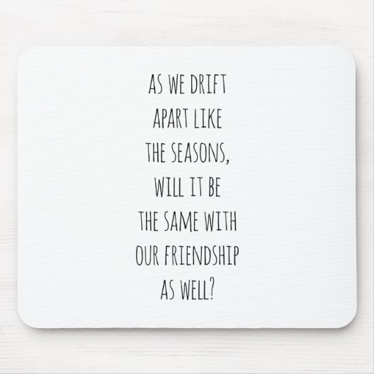 Drift Apartマウスパッド マウスパッド (正面)