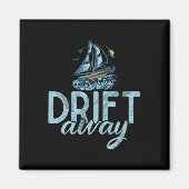 Drift Away Boating  マグネット (正面)