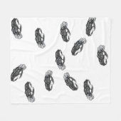 Drift Blanket フリースブランケット (正面(横))