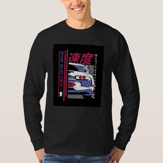 Drift Car Japan Tシャツ (正面)