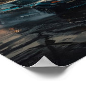 Drift Car Poster ポスター (角)