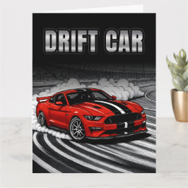 Drift Car Red Muscle カード