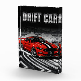 Drift Car Red Muscle フォトブロック