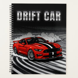 Drift Car Red Muscle プランナー手帳