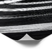 Drift Car Red Muscle ポスター (角)