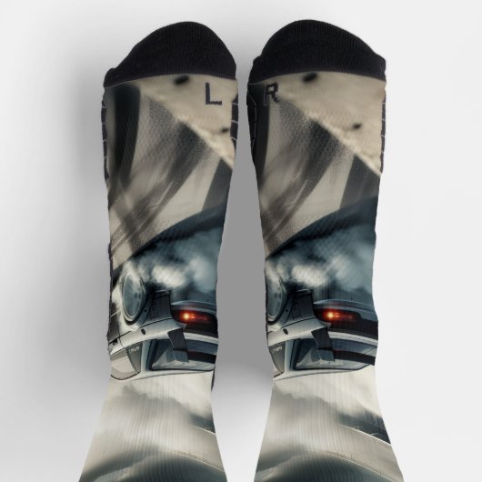 Drift Car Socks ソックス (上部)