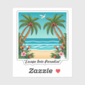 "Drift Into Paradise" シール (シート)