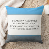 Drift Over Dunes クッション (ブランケット)