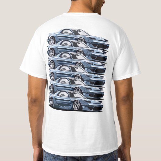 Drift Store™ RX7 Tシャツ (裏面)