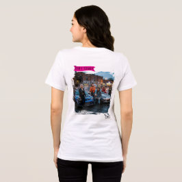 DRIFT STREET CREW 女性・ガールズ、カスタムカー、ナイトドライブ トライブレンドTシャツ
