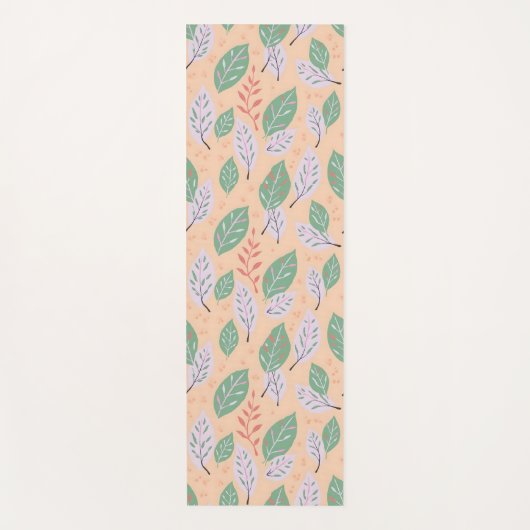 Drifting Leaves ヨガマット (正面)