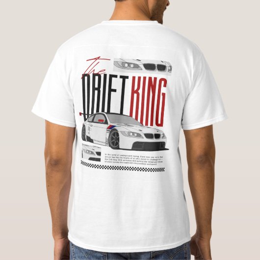 Drifting Machine – Speed & Smoke t shirte Tシャツ (裏面)
