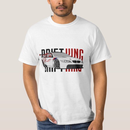 Drifting Machine – Speed & Smoke t shirte Tシャツ (正面)