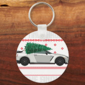 drifting through the snow キーホルダー (正面)