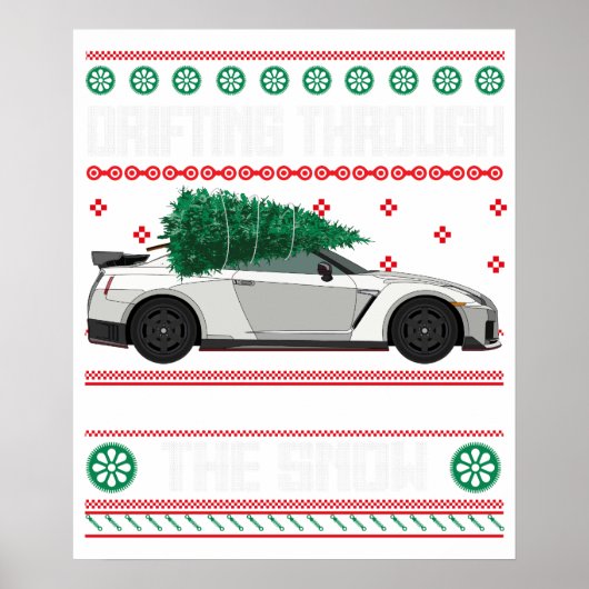 drifting through the snow ポスター (正面)