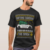 drifting through the snow 2 tシャツ (正面)
