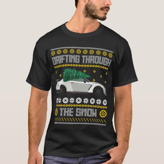 drifting through the snow 2 tシャツ (正面)