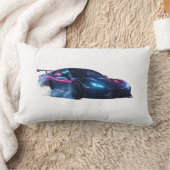 Drifting with roar - night exclusive edition ランバークッション (ブランケット)