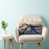 Driftwood Beach Jekyll Island Ga. at dawn Pillow ランバークッション (椅子)