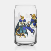 Driftwood Becomes a Pirate drinking glass ガラス缶 (正面)