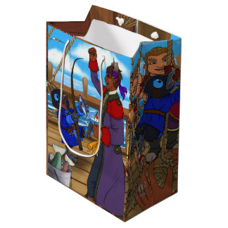 Driftwood Becomes a Pirate gift bag ミディアムペーパーバッグ