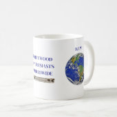 DRIFTWOOD ENTHUSIASTS WORLDWIDE. COFFEE MUG コーヒーマグカップ (正面右)