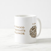 DRIFTWOOD ENTHUSIASTS WORLDWIDE. D.E.W. マグ (正面右)