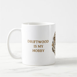 DRIFTWOOD-INSPIRED WHITE CERAMIC MUG コーヒーマグカップ