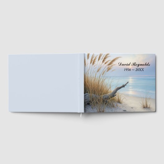 Driftwood On a Morning Beach ゲストブック (全面)