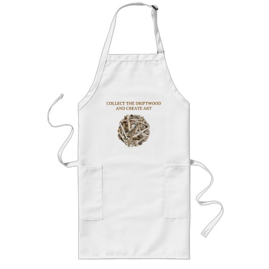 DRIFTWOOD-THEMED APRON ロングエプロン (正面)
