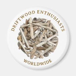 DRIFTWOOD THEMED MAGNET. FRIDGE MAGNET マグネット