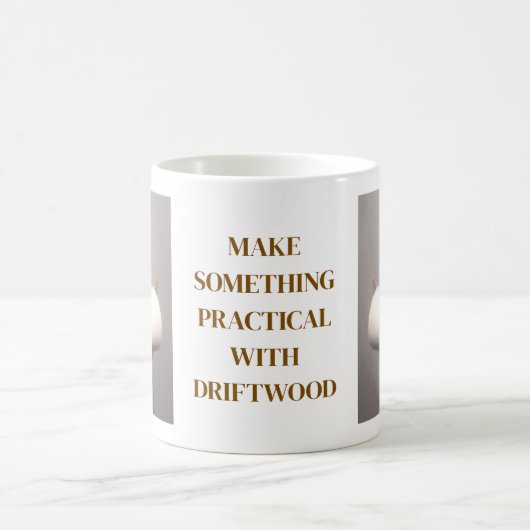 DRIFTWOOD THEMED MUG コーヒーマグカップ (中央)