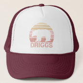 Driggs Idaho Retro Bear キャップ (正面)