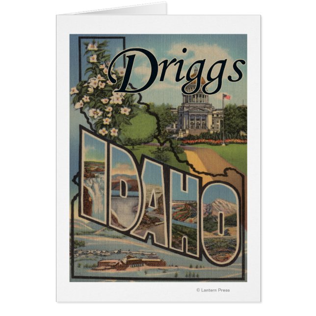 Driggs, IdahoLarge Letter ScenesDriggs, ID (正面)