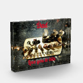 Drill Bits Love You to Bitsパパ フォトブロック (左)